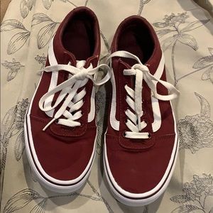 ❌SOLD❌ Burgundy vans